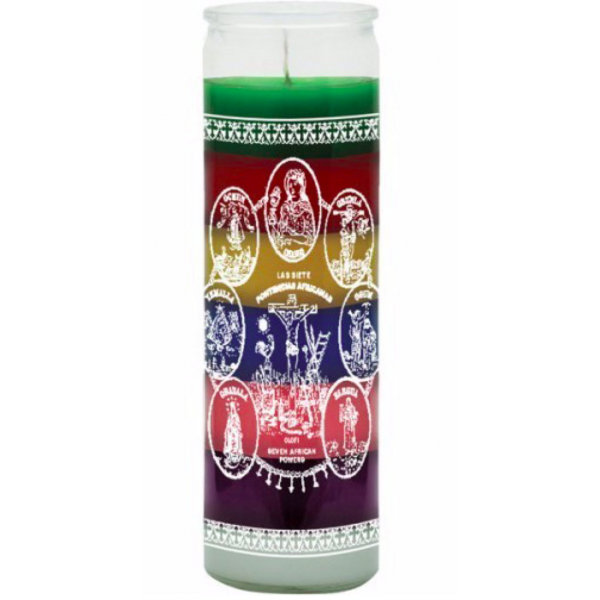 7 Day Jar Candle Seven African Powers